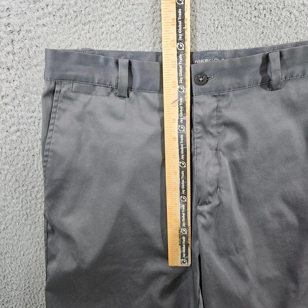 Nike Golf‎ Tour Performance Dri-FIT Shorts Mens 32 Gray Flat Front Stretch 11in